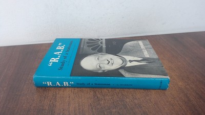 			R.A.B. Study Of A Statesman, Gerald Sparrow, Odhams Books Ltd, 19		