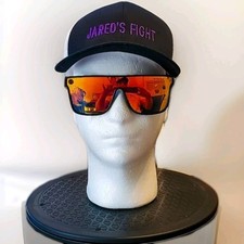 Men's sunglasses Quiksilver Shield Mirror Polarized UV400 Orange Blue Black Red