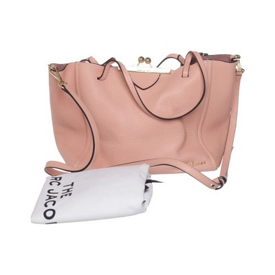 The Marc Jacobs, Umhängetasche, The Kiss Lock Mini , Damen, Leder, Pink, 24 #hqL