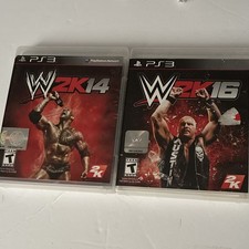 2K WWE 2K14 & WWE 2K16 PS3 Multiplayer T NTSC-U/C Wrestling Sports