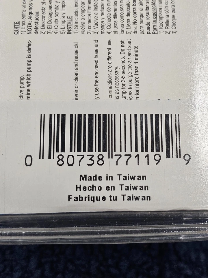 ACI 177119: Bomba de lavado de parabrisas para Volkswagen Golf EuroVan Passat 1992-2003 Foto 3 de 4