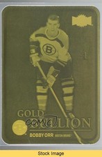 2024 Skybox Metal Universe Gold Bullion Legends Achievement Bobby Orr READ 16p7