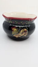 Vintage International Provence Rooster April Cornell Planter Pot Chicken Vguc