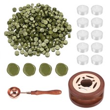 Wax Seal Kit, 300 Wax Beads, Candles, Lapis Sapphire
