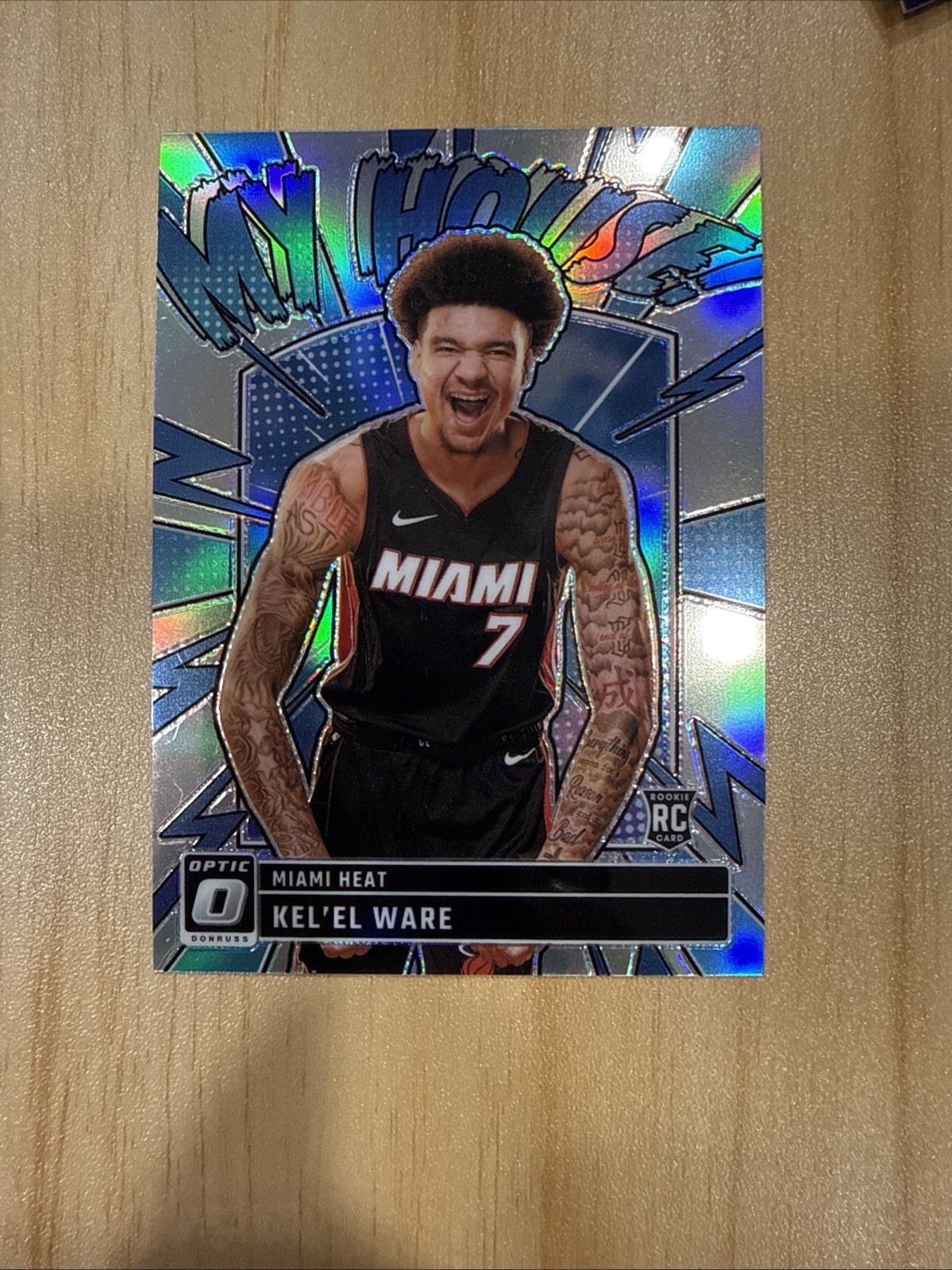 Kel'el Ware 2024-25 Donruss Optic My House Silver Prizm SP #11 ROOKIE CARD