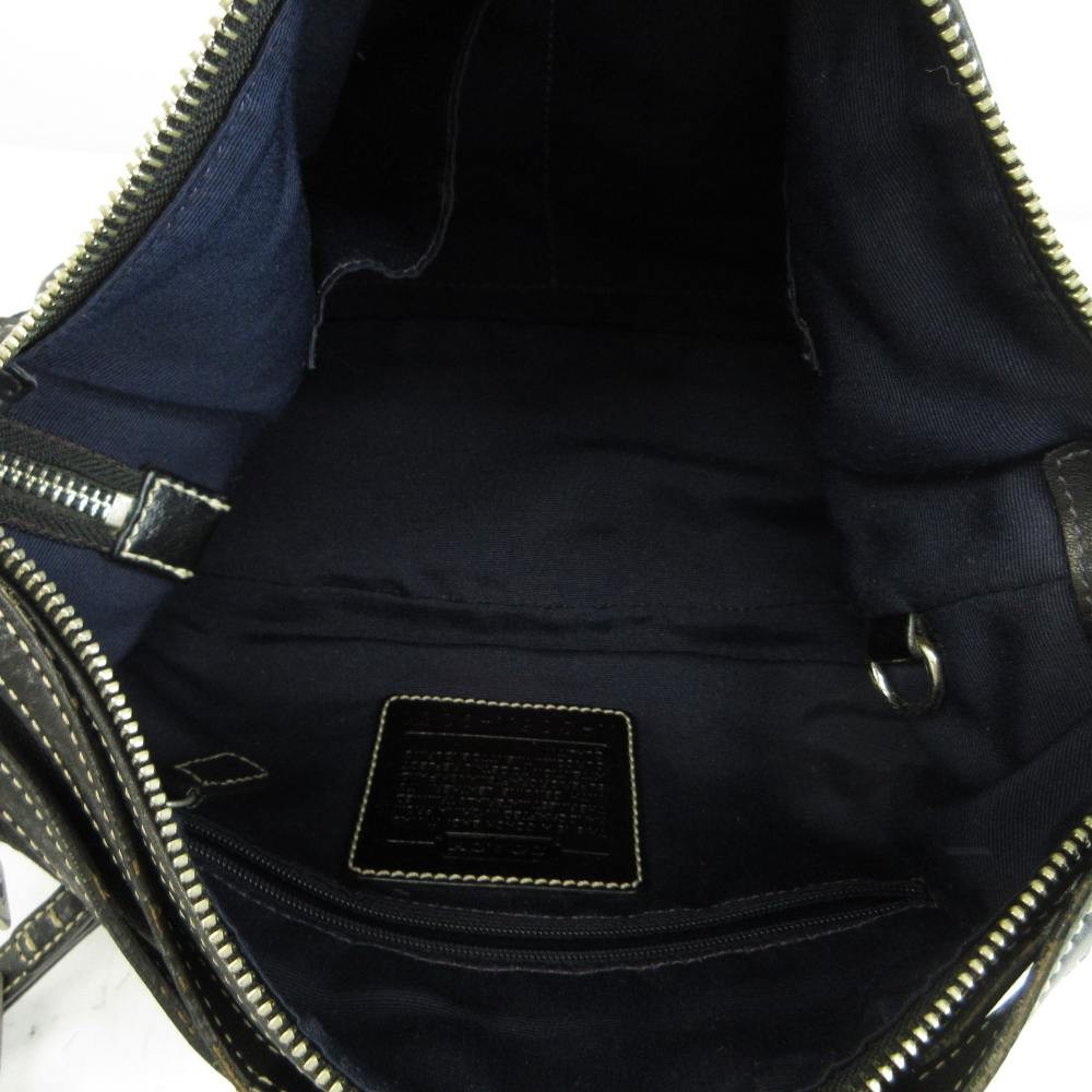 Coach COACH Signature One Shoulder Bag Handbag Canvas… - Gem