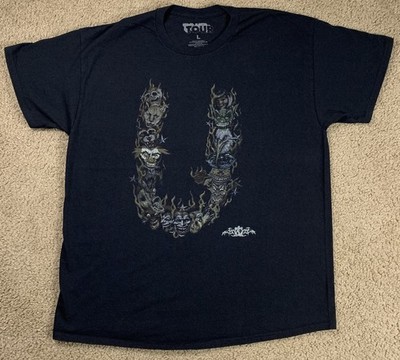 Travis Scott Mens Large Black Short Sleeve Shirt Utopia South America Tour Rap