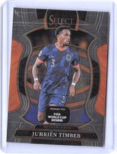 2025-26 Panini Select Road to FIFA World Cup #90 Jurrien Timber
