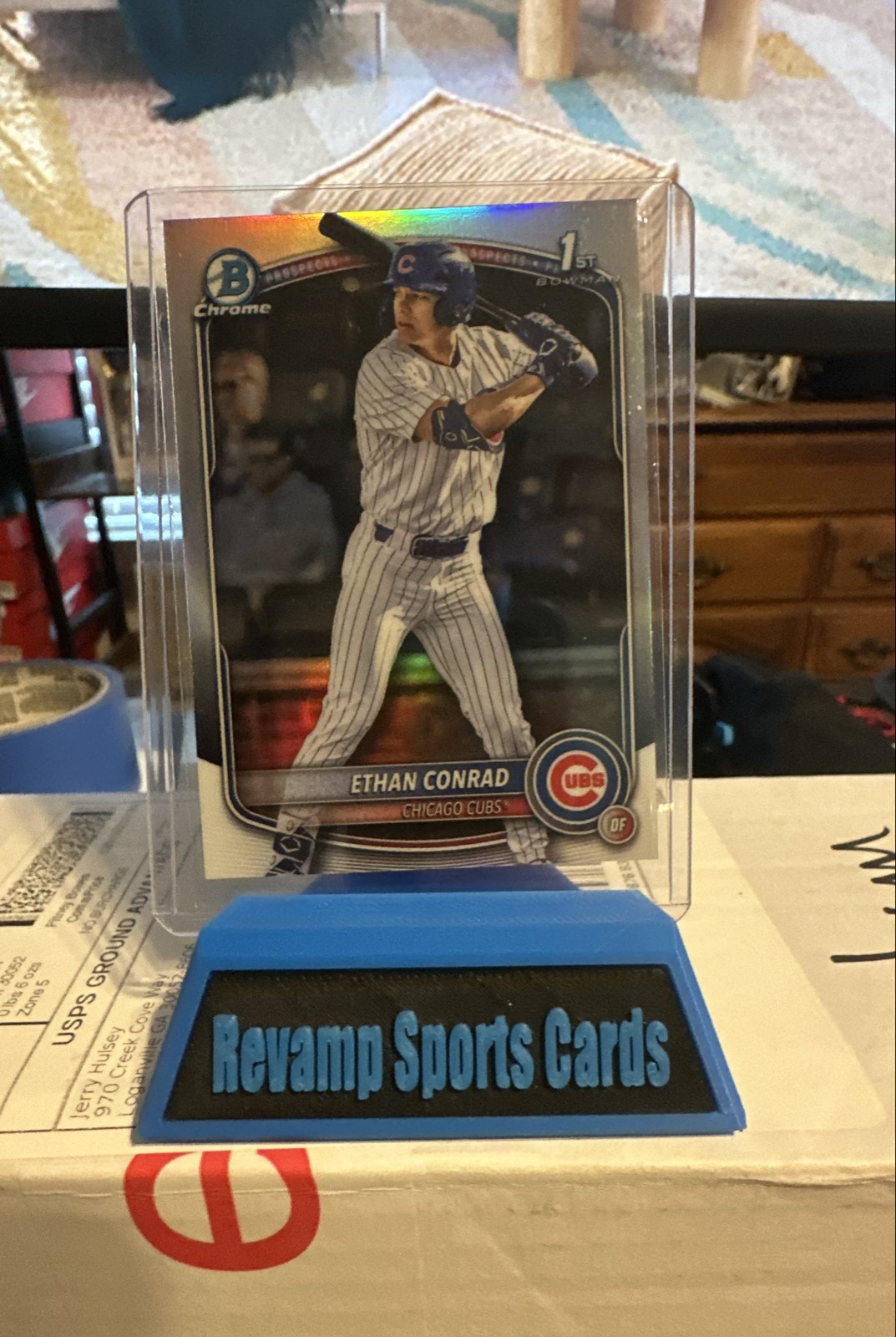 2025 Bowman Draft - Chrome Ethan Conrad #BDC-17 Refractor (RC)