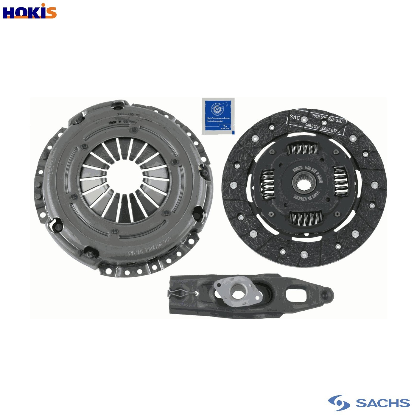 CLUTCH KIT 3000 951 040 FOR MITSUBISHI SMART 3A91 1.1L 3cyl COLT VI 1.1L 3cyl - Image 14