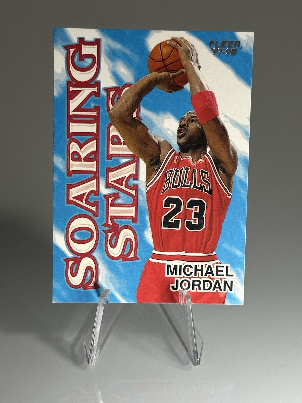 1997 Fleer - Soaring Stars Michael Jordan #9