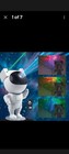 Lifehaus 10" Astronaut Galaxy Light Projector - Starry Night Sky ⭐️ 🌙 🔭 🌌 New