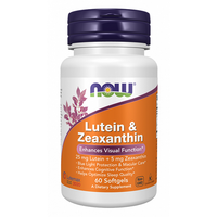 Lutein &Amp; Zeaxanthin 60 Weichkapseln Now Foods