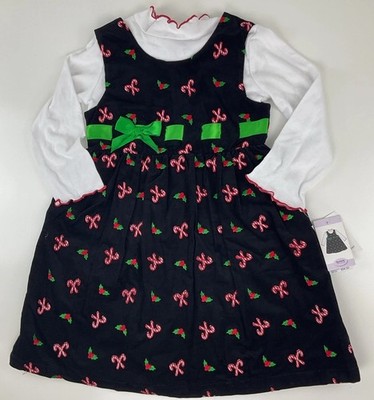Blueberi Boulevard Girls Christmas 2pc Jumper/Top Holiday Size 6 IT#317508 NWT