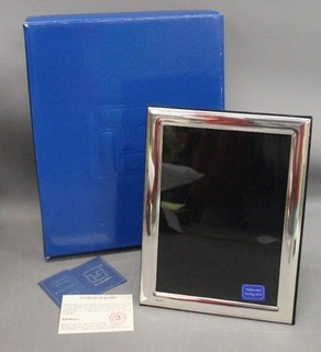 Vtg ITS ARGENTI Hallmarked 925 STERLING SILVER Photo/ Picture Frame 8" BOXED S55