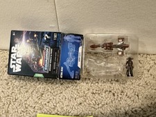 Star Wars Micro Galaxy Squadron Series 3 Scout CAD BANE & Starhawk Speeder CHASE