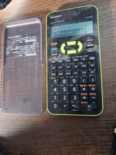 Sharp EL-531X Scientific Calculator Advanced D.A.L. Tested w/ Cover