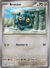 Bronzor Pokeball 066/131 SV: Prismatic Evolutions Common - NM