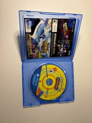 Sonic Mania Playstation 4 PS4 Game & Case MISSING CASE INSERT SEE PICS