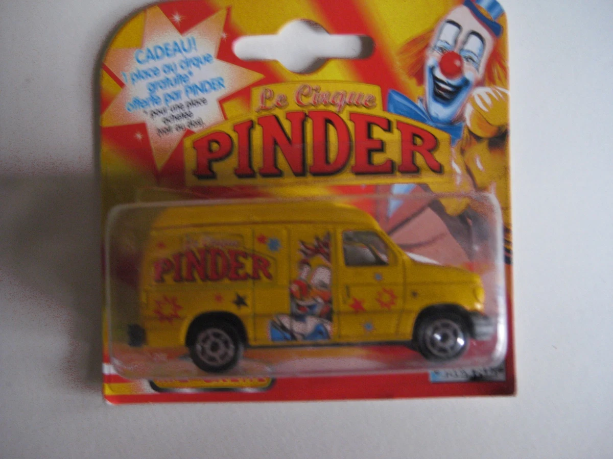 LE3848 MAJORETTE 259 diorama 1/67 Cirque Pinder Fourgon glaces