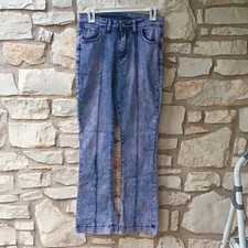 Women's Blue Skinny Denim Medium Wash 5-Pocket Button Zip 016 