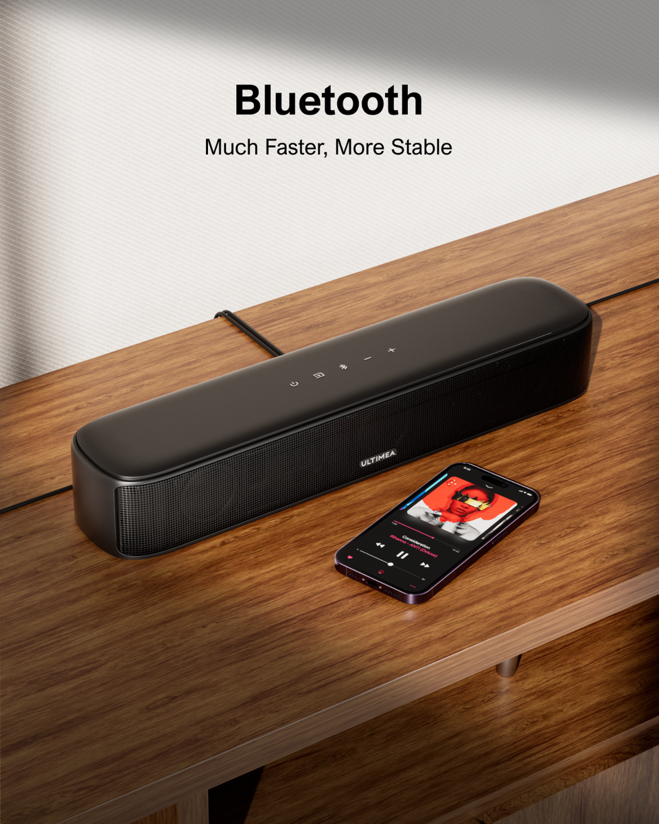 ULTIMEA Aura A40 7.1 Virtual Surround Sound Bar w/ Subwoofer