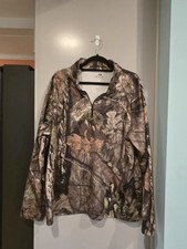 Mossy Oak Jacket Men's XL 1/4 Zip Pullover Hunting