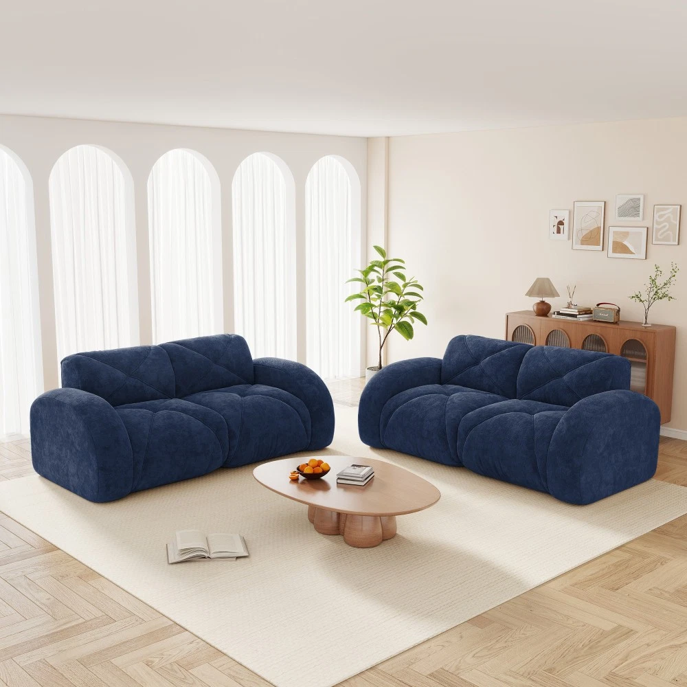 Blue Velvet Sofa Sets for sale | eBay