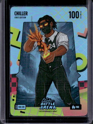 2026 Bo Jackson Battle Arena Griffey Chiller 80\'s Rad Battlefoil #RAD-381