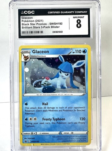 Glaceon graded CGC 8 for sale on eBay