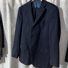 Hart, Shaffer & Marx Navy Lightweight Wool 2 Pc Suit Mn?s Sz 40R/38X34