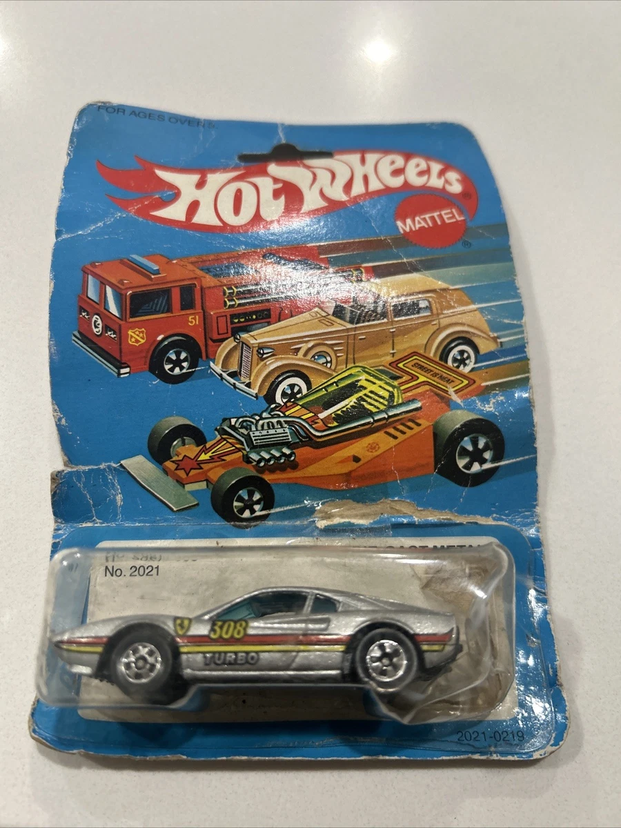 Hot Wheels Ferrari Silver Vintage Manufacture Diecast Cars, Trucks