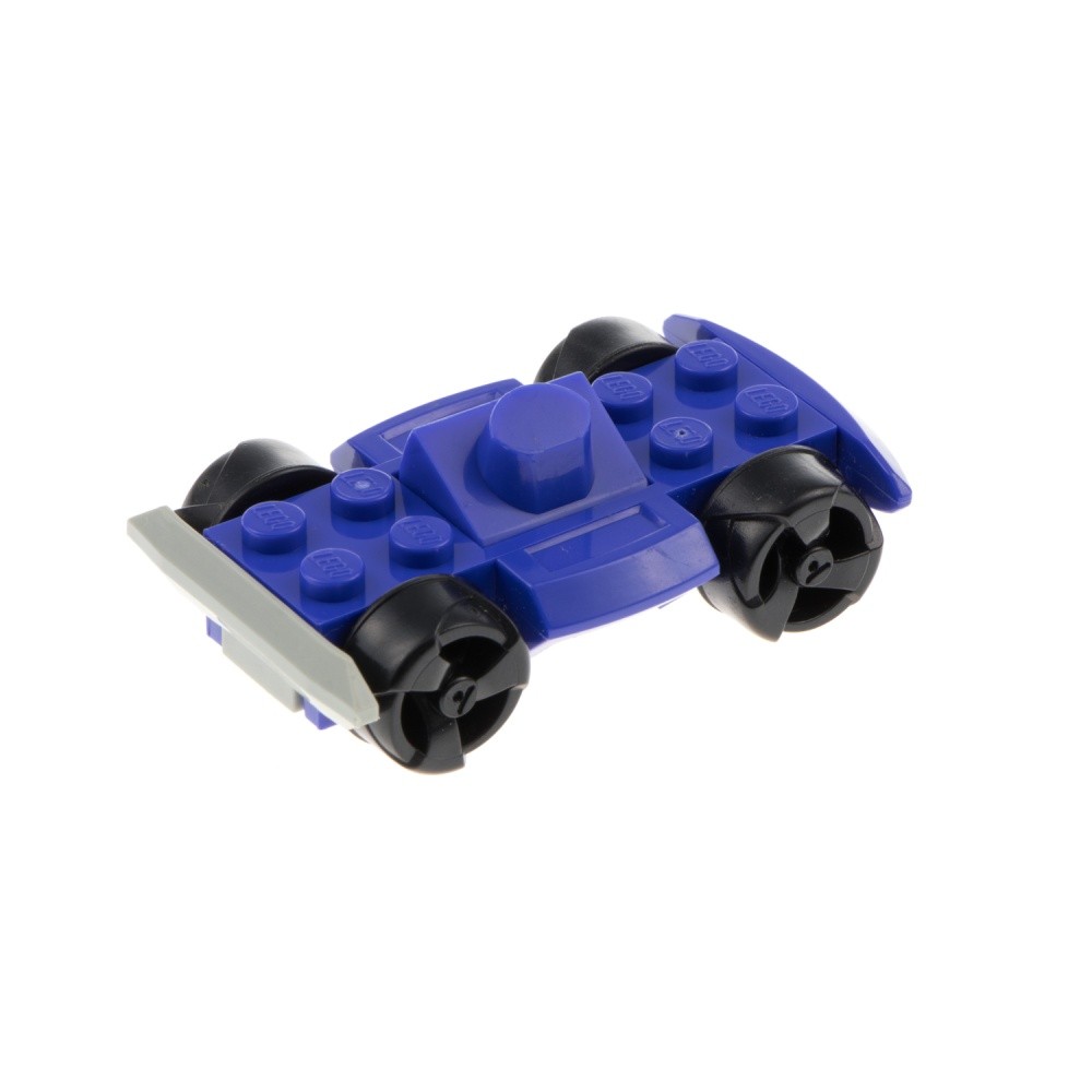 1x Lego Vehicle Base 4x6 Violet Black Racers Bumper Gear 4566 30558c01