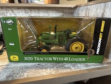 1/16 Scale John Deere 3020 Tractor With 48 Loader Precision Key Series Die-cast