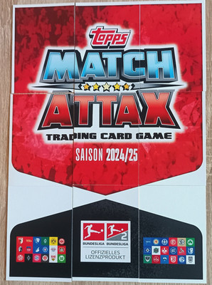 26024 TOPPS MATCH ATTAX  BUNDESLIGA 2024/25 NR. 1-234 / PUZZLE /DFL AUSSUCHEN 
