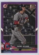 2018 Bowman Draft Purple 165/250 Raynel Delgado #BD-176 04t5