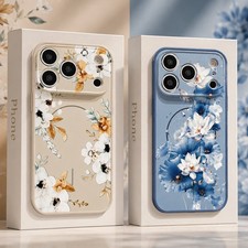 For iPhone 17 Pro Max 16 15 14 13 Magnetic Cover Slim Protection Elegant Case