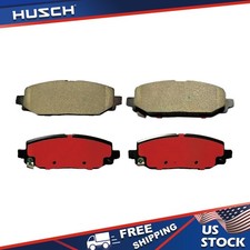 4pcs Rear Ceramic Brake Pads for D2186 Jeep Wrangler 2018-2021