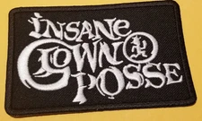 Insane Clown Posse Embroidered Patch approx 2.5 x 4"