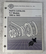 1980 TO 1983 HARLEY DAVIDSON PARTS CATALOG FLT MODELS 99438-83B