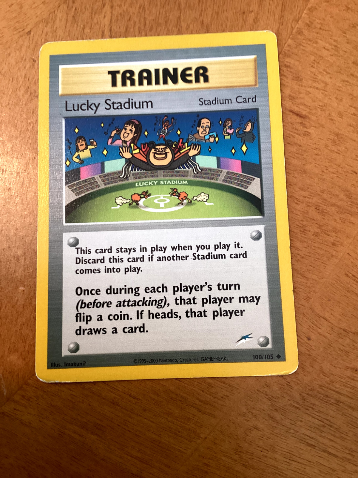 Neo Destiny Trainer - Lucky Stadium Pokemon Card 100/105