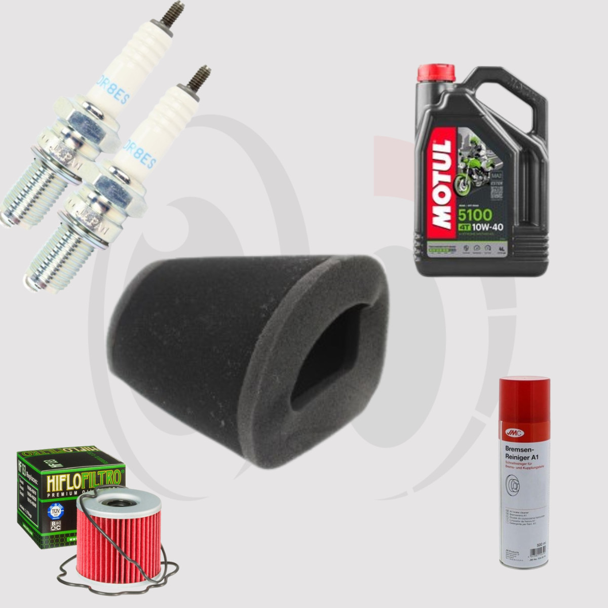 Préparez vos Balades en SUZUKI GSX 400 Katana 1981-1983 : Pack Révision Prêt à l'Emploi MOTUL 5100