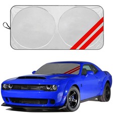 Front Windshield Sunshade Compatible with Charger Challenger Durang... Fast Ship