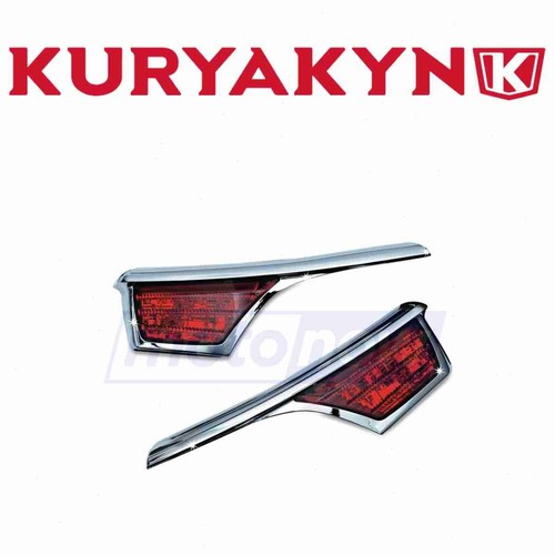 Kuryakyn Passenger Armrest Trim with LED Turn Signal for 2010-2012 Honda tc - Picture 1 of 5
