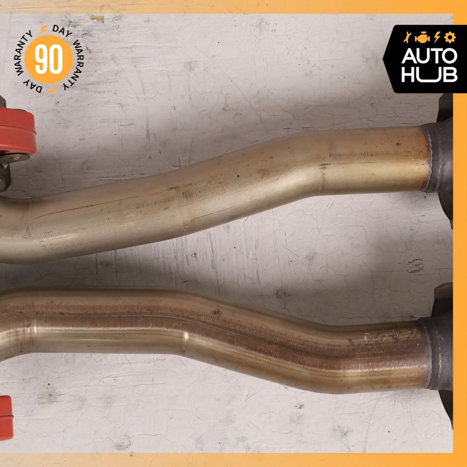 12-18 Bentley Continental GT GTC 6.0L W12 Middle Exhaust Downpipe OEM 30k