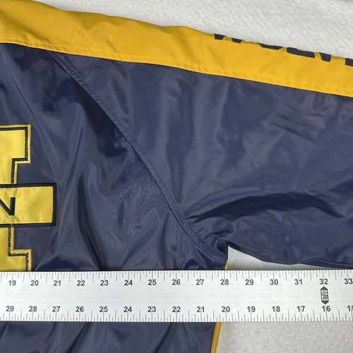 Chaqueta Universitaria Vintage 00’s NCAA Steve And Barry’s Michigan Wolverine’s Talla XL - Imagen 11 de 12