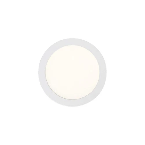 Quoizel OST1708 Outskirts 8"W LED Flush Mount Ceiling Fixture - Nickel - Picture 7 of 12