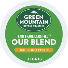 Green Mountain Coffee Our Blend, Keurig K-Cup Pod, Light Roast, 72 Count