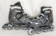 KIDS ROLLERBLADE INLINE SKATES ABEC 7, STOP BREAK SIZE LG 7 BEARING FREE SHIP