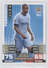 2014-15 Topps Match Attax English Premier League Fernando #177 zg6